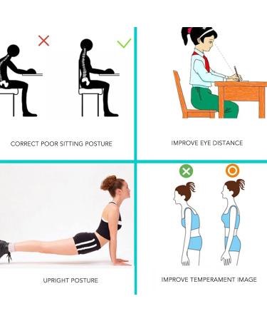Adjustable Hunchback Corrector & Back Support Brace - Soft Breathable Straightener for Office Workers & Home (XXL - Buy Online on GoSupps.com
