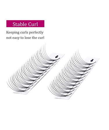 5D D Curl Premade Fan Eyelash Extensions Mixed Tray - 8-14mm, Pro Point Volume Lash Supplies - Buy Online on GoSupps.com