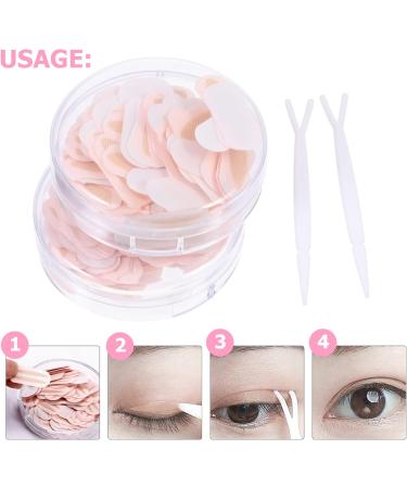 COHEALI 2 Boxes Double Eyelid Sticker Eyelid Stickers for Hooded Eyelid Cosmetics Accessories Eyelid Shadow Sticker Decor Double Eyelid Tapes Miss Tape Roll Abs - Buy Online on GoSupps.com
