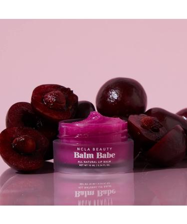 NCLA Natural Balm Babe Lip Balm - Vegan & Cruelty-Free Skincare (Black Cherry) - Buy Online on GoSupps.com