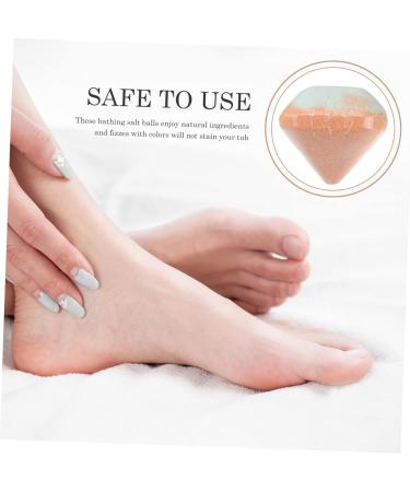 Beavorty 1 Box Foot Bath Explosion Natural Essential Oils Bath Steamers Nail Diamonds Natural Soaps Natural Body soap Organic Body wash Care Foot Soak Ball Dinosaur Eggs sea Salt Summer - Buy Online on GoSupps.com