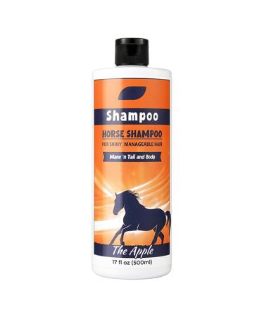 Ynnhik Horse Shampoo | 500ml Nourishing Coat and Mane Shampoo | Horse Grooming Supplies Coat Cleaner for Cleaning and Conditioning