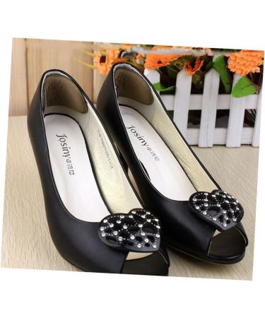 FRCOLOR High Heel Grips Insoles | 5 Pairs | Padded Heel Inserts & Liner Pads for Maximum Comfort | Thicken Half Size Black Heel Pads | International Shipping - Buy Online on GoSupps.com