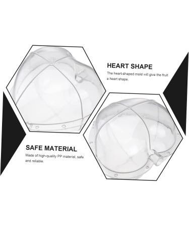 SUPVOX Fruit Forming Heart Shaped Watermelon Molds Fruit Watermelon Mould Vegetable Cucumber Shaper - Buy Online on GoSupps.com