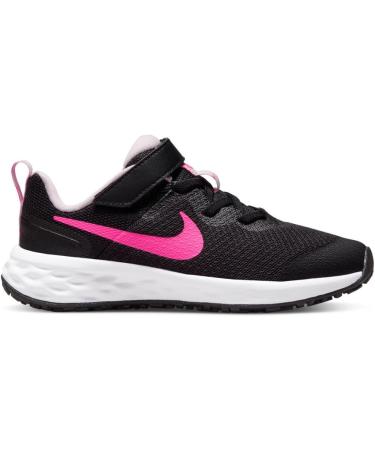 Nike Unisex Kids DD1094-007 Sneakers - Black Hyper Pink - Stylish 28.5 EU Footwear for International Shipping - Buy Online on GoSupps.com