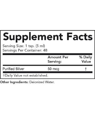 Olympian Labs Colloidal Silver 8oz - 10ppm Purified Bioavailable Silver for Immune Support - 45 Servings - International Shipping Available - Buy Online on GoSupps.com