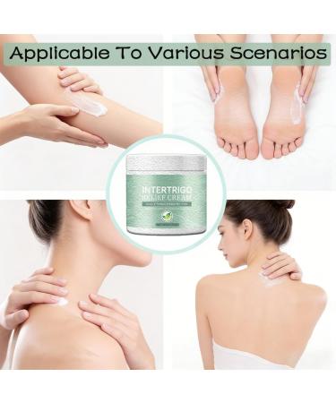 VSDFAW Intertrigo Relief Cream Not Easy Greasy Formula Fast Drying Skin Fold Barrier Cream with Zinc Oxide For Belly Folds Inner Thighs Neck(3.53Oz/Pcs) (2Pcs) - Buy Online on GoSupps.com