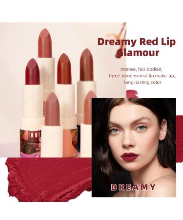 Buy Matte Nude Lipsticks - Bold & Intense Long-Lasting Lip Stain | Smooth Velvety Finish for Women | Non-Stick Cup Lip Tint Makeup - Buy Online on GoSupps.com