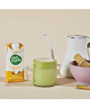 nutpods Original Unsweetened Dairy-Free Creamer 4-Pack | Almond & Coconut | Whole30, Vegan, Non-GMO, Gluten-Free - Buy Online on GoSupps.com