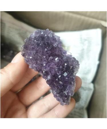 Natural Amethyst Geode Quartz Cluster Crystal Specimen Gifts Reiki Stones and Crystals Beautiful (Size : 180-200g) - Buy Online on GoSupps.com
