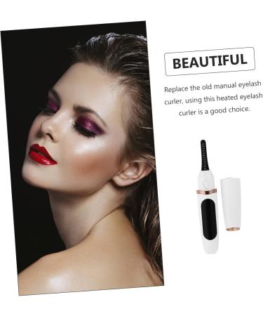 POPETPOP 1 Set Eyelash Curler USB Lash Curling Comb Eyelash Curling Tool Electric Heat Lash Curler Heated Eye Lash Curler Heated Lash Brush Make up Kit White Charging Mode Abs Eyelash Brush 13.3X2.5X2CM - Buy Online on GoSupps.com
