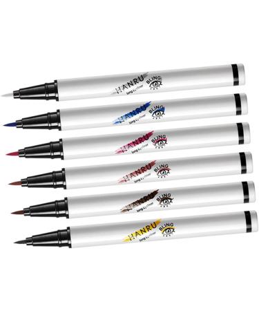 FRCOLOR 24 Pcs Eye Liner Pencils Red Eyeliner Liquid Eyeliner Pencil Eye Makeup Tool Abs Miss Water Proof - Buy Online on GoSupps.com