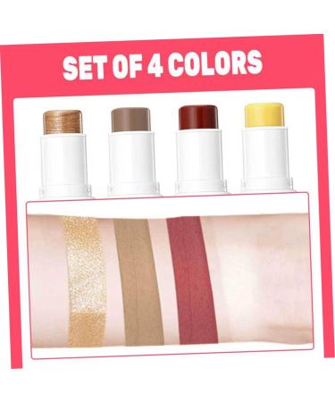 AUTSUPPL 1 Set Contour Stick Highlighter Pen Makeup Blush Cream Neopentyl Di(ethylhexanoate) Ester - Buy Online on GoSupps.com