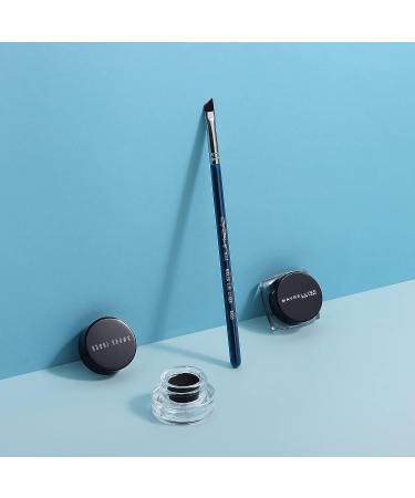 Fine Angled Eyeliner Brush Blue | PRO Precision Gel Makeup Brush - Buy Online on GoSupps.com