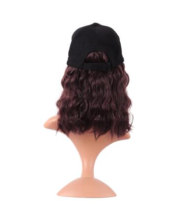 Buy Mapofbeauty 13 Adjustable Kinky Curly Bob Wig | Synthetic Dark Brown Hair | International Shipping Available - Buy Online on GoSupps.com