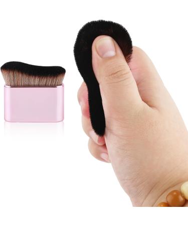 Self Tanning Brush Self Tanner Applicator Brush Foundation Body Makeup Brushes Self Tan Brush for Kabuki Face Spray(Rose Pink) - Buy Online on GoSupps.com