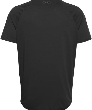 Under Armour Men's Tech 2.0 5c Short Sleeve T-Shirt - Small - Night Black | Performance Tee - Buy Online on GoSupps.com