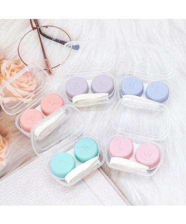BBASILIYSD Glasses Cosmetic Contact Lenses Box - Travel Kit with Random Color Case for Eyewear Accessories - Buy Online on GoSupps.com