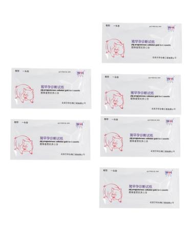 FRCOLOR 6 Pcs Pregnant Tester Pig Pregnancy Test Paper Farm Accessory Sow Early Pregnant Detection Paper Pregnancy Test Strip for Pig Sow Pregnancy Detection Tools Farm Supply