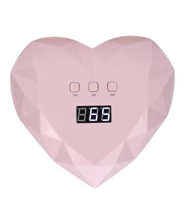 UV-LED nail lamp professional nail dryer polishing light heart-shaped nail polish ravard lamp with 3 timers nail art tools for nail studio at home (EU)