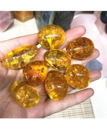 Raw Stones Minerals Specimens Bulk Orange Crack Citrine Tumbled Stones Crystals Reiki Gemstones for Home Aquarium Decor - (Color: 100g Size: 20-30mm) Obelisk - Buy Online on GoSupps.com