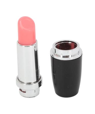 Lipstick Massager Portable Black Lipstick Shape Vibration Facial Massager Stick for Face Eyes