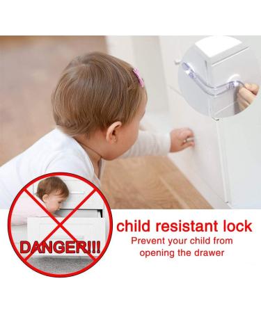 Child Safety Drawer & Cabinet Protection - 12-Piece Set for Closets Ovens & Refrigerators | International Shipping Available - Buy Online on GoSupps.com