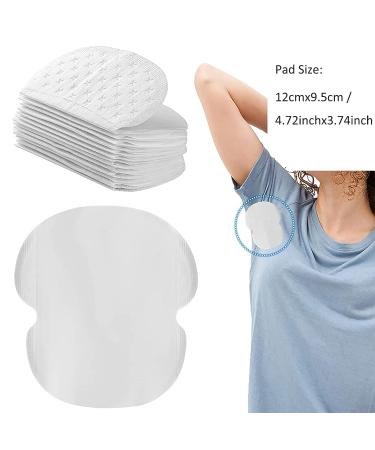 50 Pack Disposable Armpit Sweat Pads for Women and Men - Underarm Shields for Sweating - Sweat Adhesive Protection - Buy Online on GoSupps.com