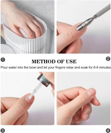 minkissy Manicure Hand Soak Bowl Manicure Bowl for Hand Manicure Tool Hand Tools Manicure Wash Bowls Cleaning Tools Soak off Bowl Manicure Hand Bowl Nail Supplies White Acrylic - Buy Online on GoSupps.com