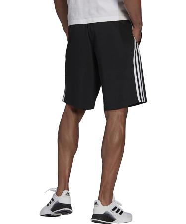adidas Men's Essentials 3-Stripes Shorts - Large Black/White - Buy Online on GoSupps.com