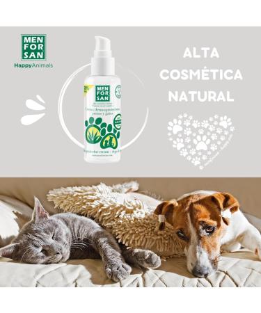 Menforsan Skin-Protecting Moisturizer for Dogs & Cats - 60 ml | 100% Natural Aloe Vera - Organic Certified - Buy Online on GoSupps.com