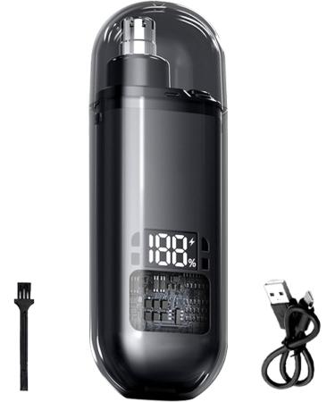 Nose Hair TrimmerNose Hair Trimmer for Women Cordless Shaver with Digital Display Waterproof for Eyebrows Face Care Black - Buy Online on GoSupps.com