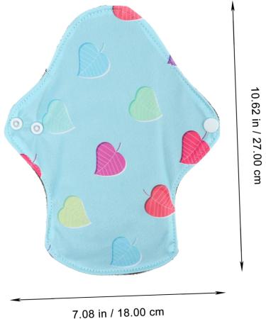 6pcs Washable Menstrual Pads - Reusable Bamboo and Carbon Fiber Cloth Aunt Towel Pad for Women - Nursing Mat Pantiliners - 1 Count - Buy Online on GoSupps.com