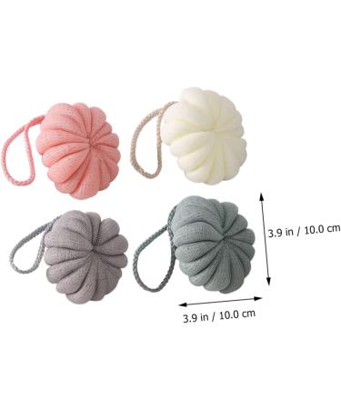 FOMIYES 8 Pcs Bath Ball & Flower Mesh Sponge Set | Body Exfoliator & Loofah for Adults | Premium Bath Accessories for a Spa-Like Experience - Buy Online on GoSupps.com