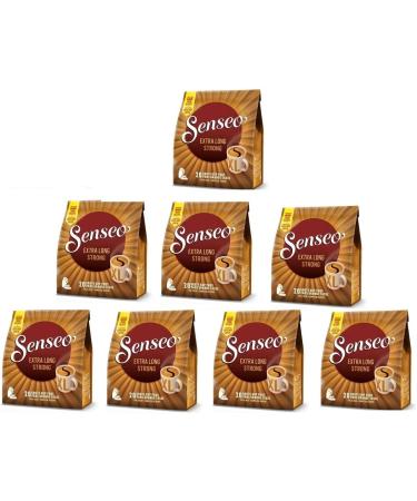 8 x Senseo Extra Long Strong Mug Size 20 Pads (160 Pods) Dark Roast - Buy Online on GoSupps.com