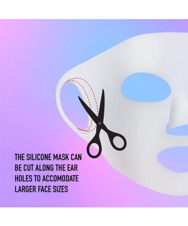Lindo Silicone Face Wrap - Reusable Facial Mask Cover for Sheet Masks Clay & Cream Masques | International Shipping - Buy Online on GoSupps.com