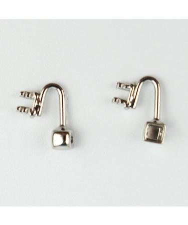 SBTRKT 100pcs Eyeglass Nose Pad Arms Stainless Steel Holders & Repair Parts for Perfect Fit - Buy Online on GoSupps.com