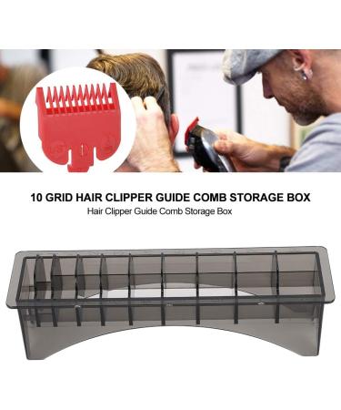 Guide Comb Storage Case 10 Grid Electric Hair Clipper Limit Comb Organizer Guide Comb Storage Case - Buy Online on GoSupps.com