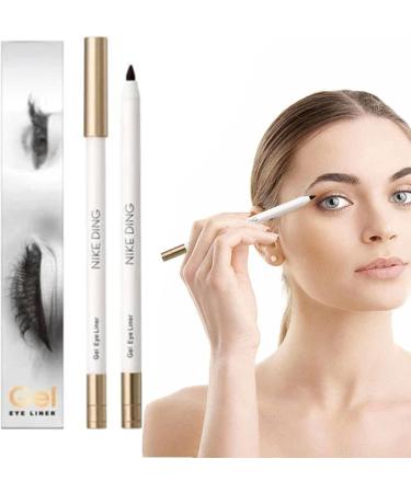 Gel Eyeliner Pencil Smooth Rainproof Gel Eyeliner for Older Women Sharpenable Eye makeup Blackbrown High pigment shades Longwear with pencil sharpener for daily use Abonda - Buy Online on GoSupps.com