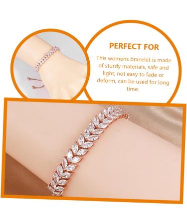 PACKOVE High-end Simple Bracelet Adjustable Bracelet Metal Bracelets Enamel Teakettle World Map Wall Clock Crystal Bracelet Tennis Wristband Bracelets for Girls Accessories Zircon Wedding - Buy Online on GoSupps.com