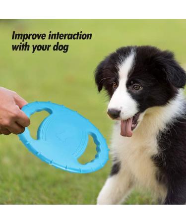 Skrtuan Dog Frisbee - Interactive Toy for Medium & Large Dogs | Squeaking & Water-Resistant | Perfect for Swimming & Playtime - Buy Online on GoSupps.com
