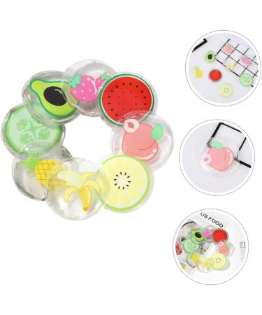 FRCOLOR 8 Pieces Eye Cooling Gels Cold Eye Pads Ice Eye Patches Cooling Package For Eyes Cooling Eye Pack Treatment Package For Eye Gel Gel Eye Protection Summer PVC Fruit - Buy Online on GoSupps.com