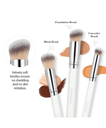 8pcs Makeup Brushes Lipstick & Face Masks Set | Long Lasting Matte Lipstick & Powder Blush Brush | Perfect Gift for Women | International Shipping - Buy Online on GoSupps.com