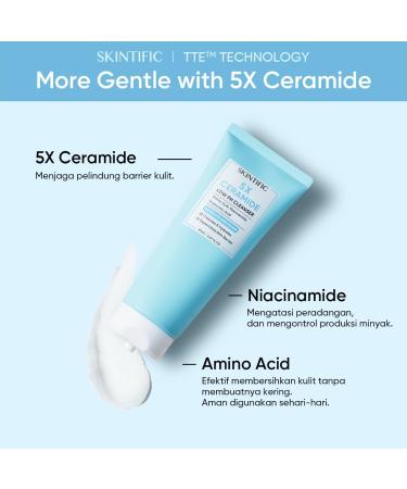 5X Ceramide Low pH Cleanser 80g - Gentle Facial Cleanser for Radiant Skin | Best Skincare & Face Wash - Buy Online on GoSupps.com