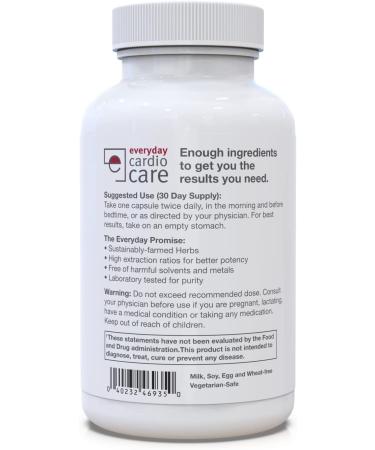 Natural Blood Pressure Support with Magnesium & Hawthorn - 60 Capsules for Heart Health & Hypertension - Buy Online on GoSupps.com