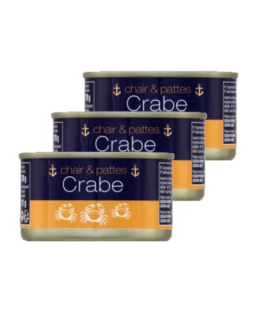 Agidra Lot 3x Crab meat & legs - Box 170g