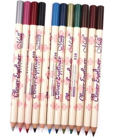 BIUDECO 24 Pcs Eye Shadow Pen Makeup Eyeline Pencil Eyeliner Pencil Grey Lip Liner Pencil Blue Eyeliner - Buy Online on GoSupps.com