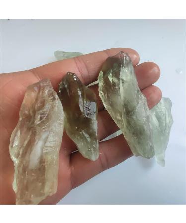 Natural Crystal Rough 1pc Natural Green Crystal Quartz Minerals Specimen Irregular Shape Rough Rock Stone Home Decoration 3-6cm 1pcs - Buy Online on GoSupps.com