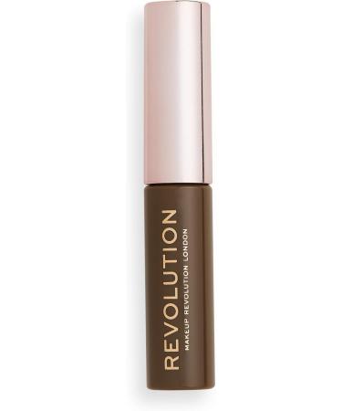 Makeup Revolution Eyebrow Gel Ash Brown 6ml - Buy Online on GoSupps.com