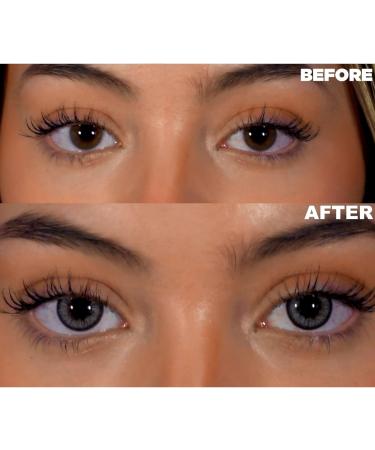 Natural Gray Contact Lenses - 1 Pair Monthly Colored Lenses for Dark Eyes | Free Container | No Prescription Needed - Buy Online on GoSupps.com